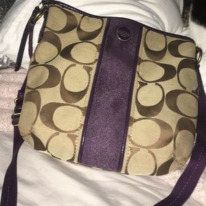 coach original purse never used cross body purse